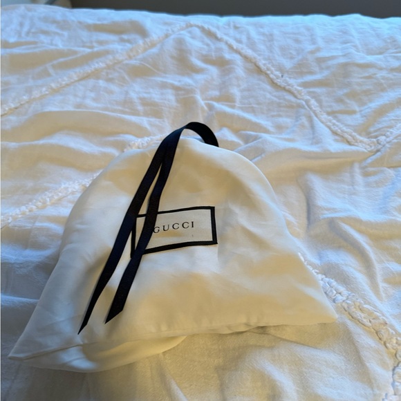 Black Wide Leather Gucci Belt main image 2